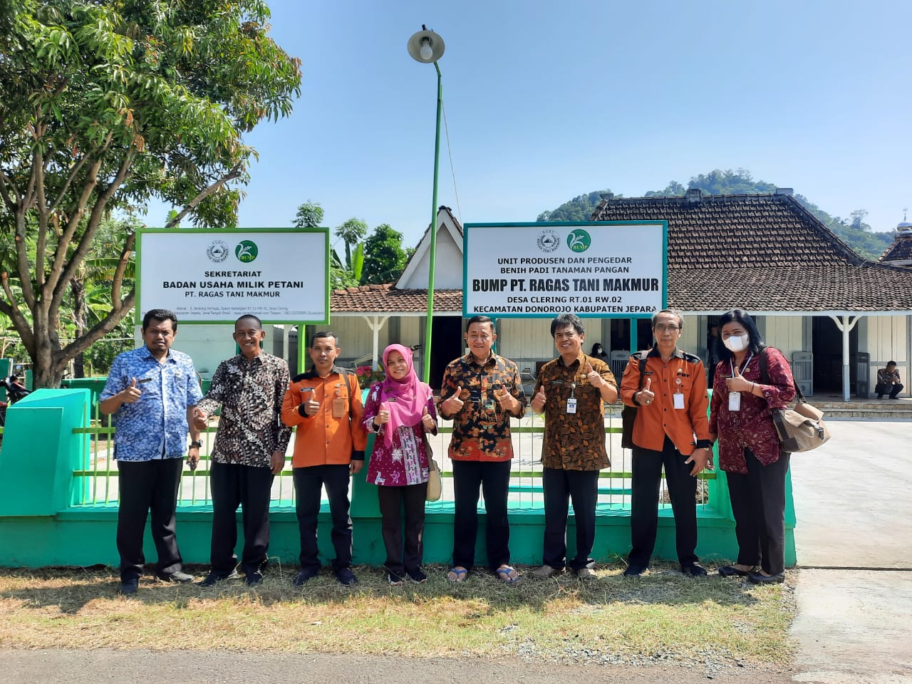 BUMP Ragas Terima Surat Rekomendasi sebagai Produsen dan Pengedar Benih dari BPSB Jateng